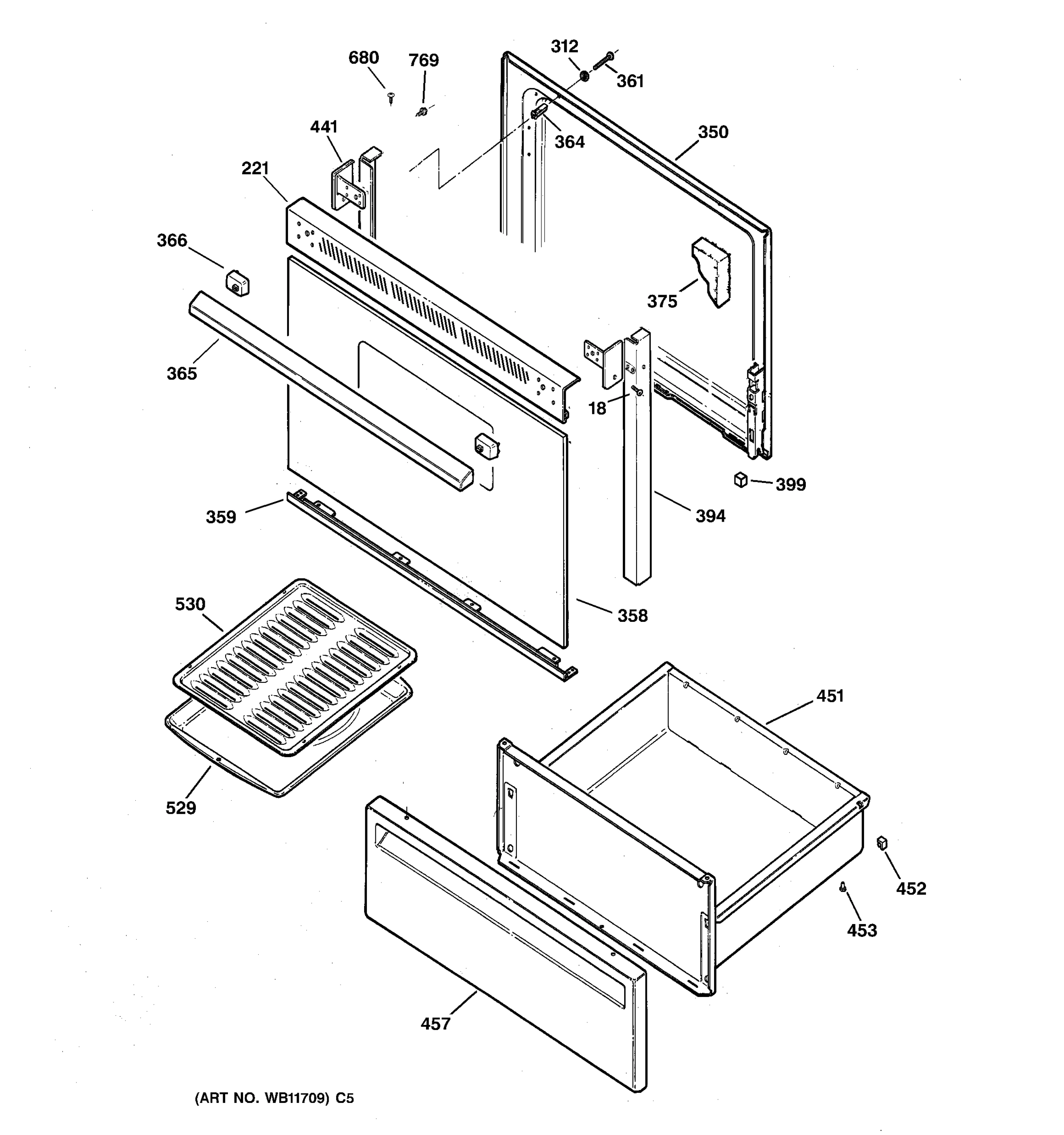 DOOR & DRAWER PARTS