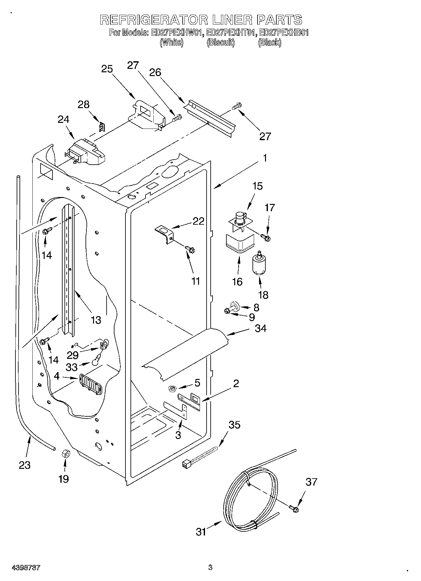 02 - REFRIGERATOR LINER