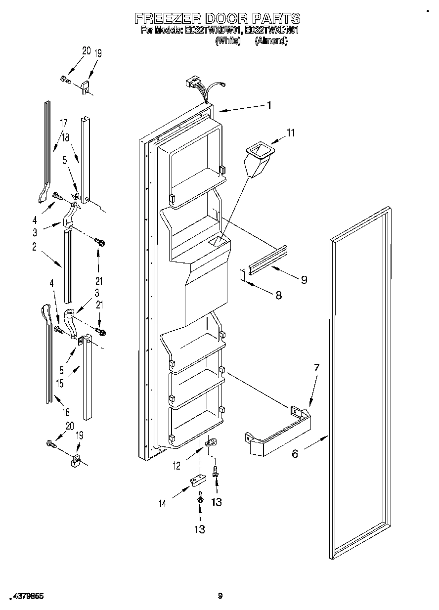 07 - FREEZER DOOR