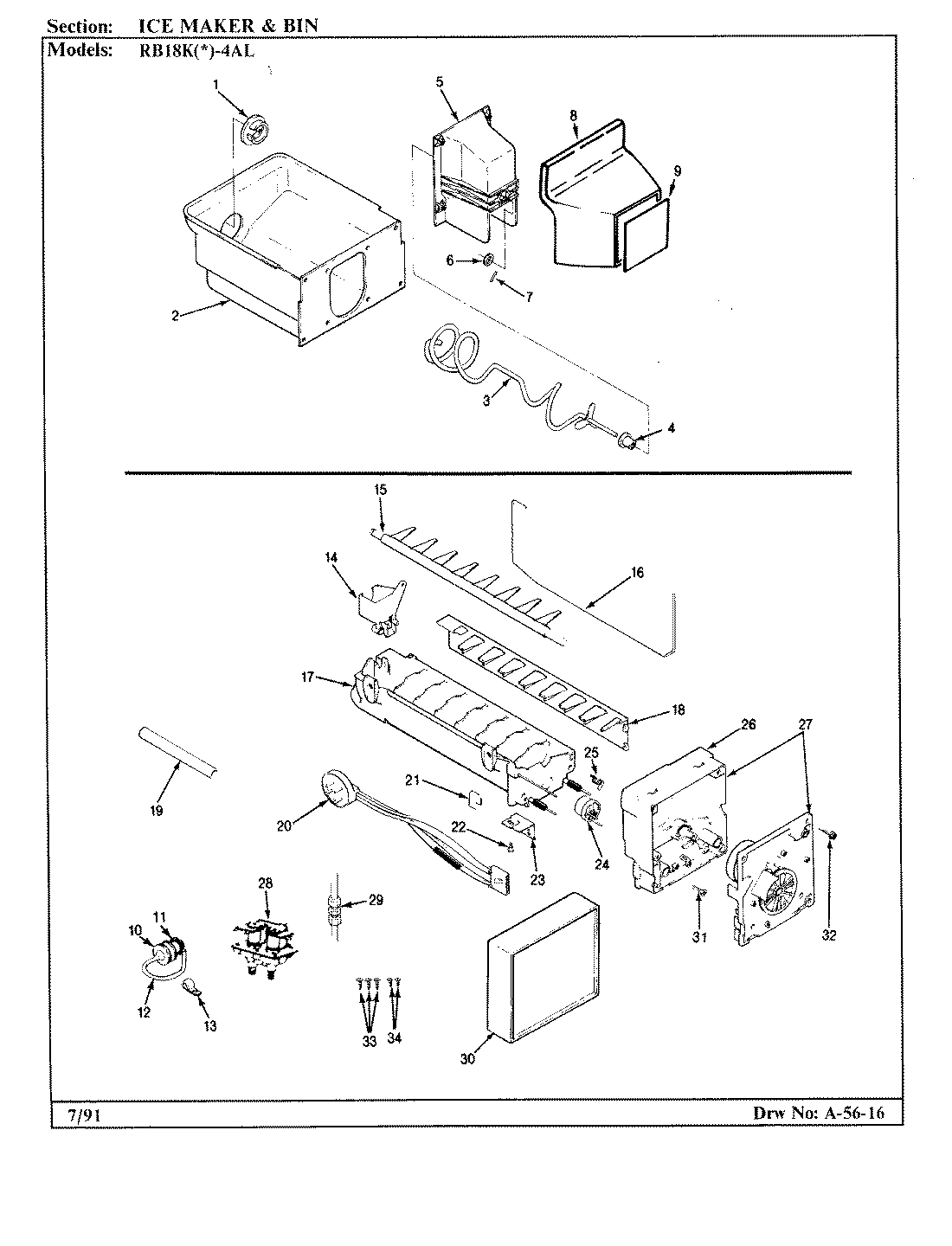 04 - ICE MAKER & BIN
