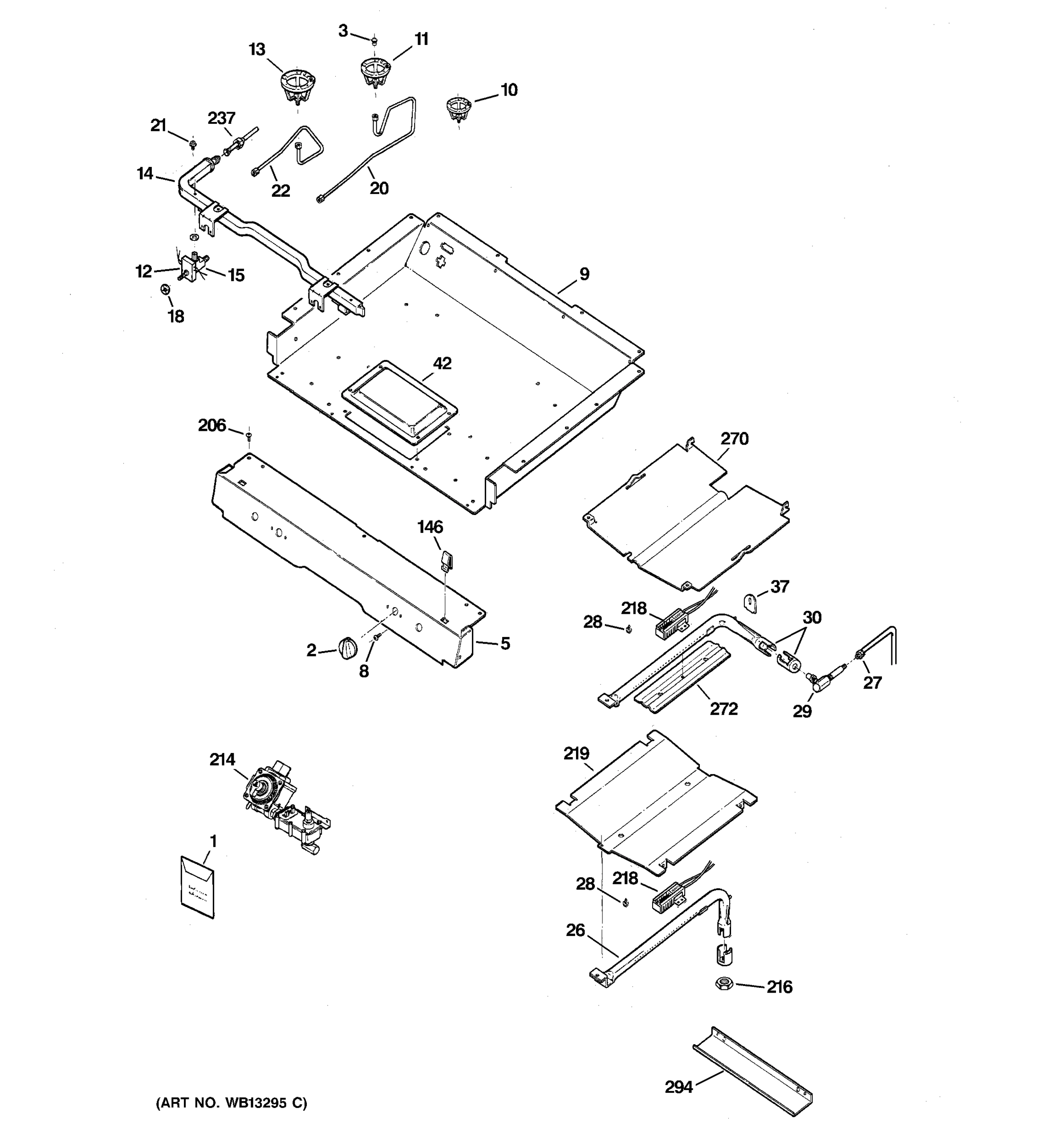 GAS & BURNER PARTS