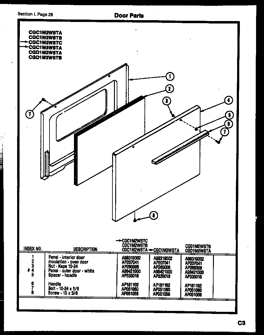 18 - DOOR PARTS