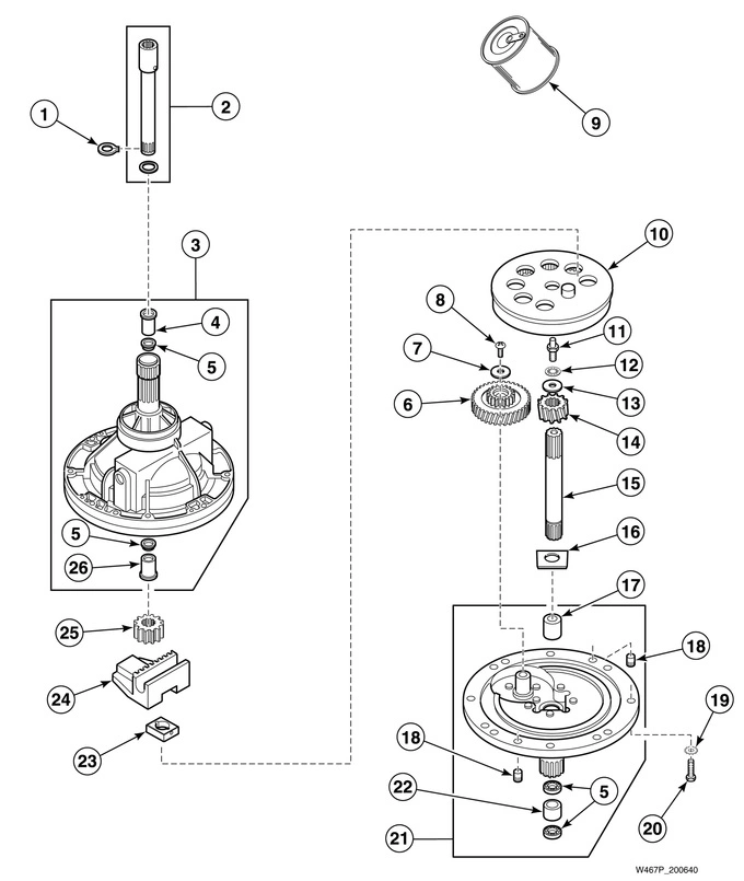 Components For 30946p Transmission Assembly (long Post Models)