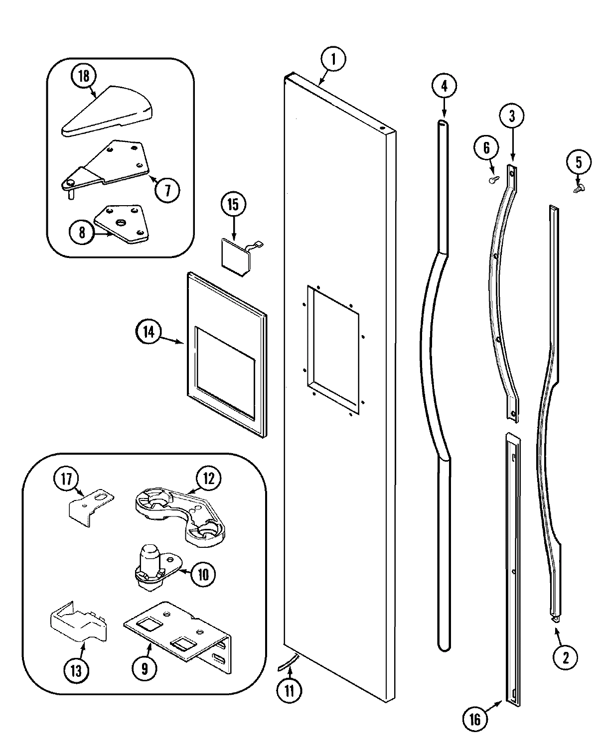 06 - FREEZER OUTER DOOR