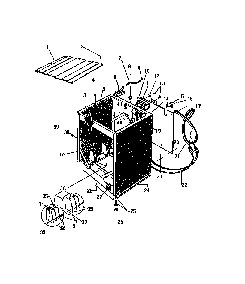 03 - CABINET, HOSES