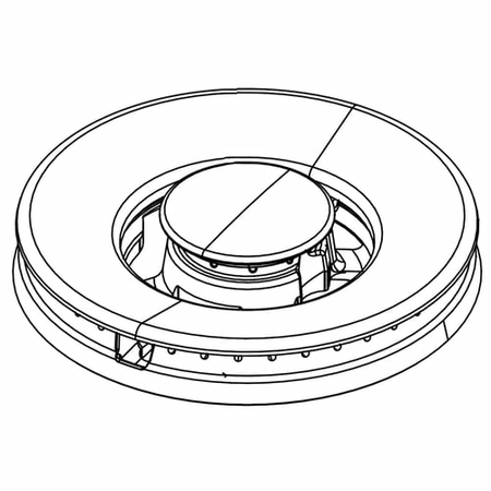 DG62-00299A Samsung Burner Head NX9000T Brass