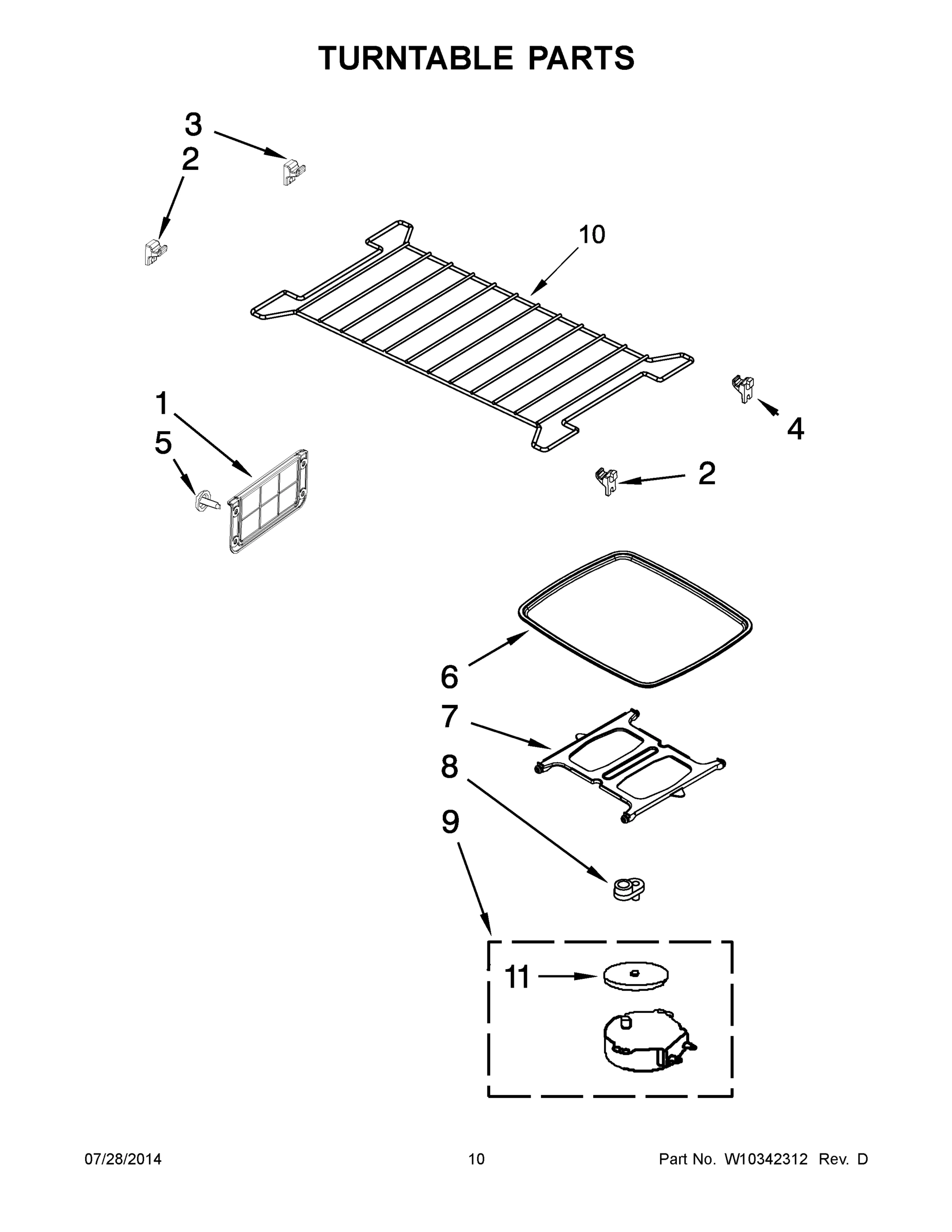 06 - TURNTABLE PARTS