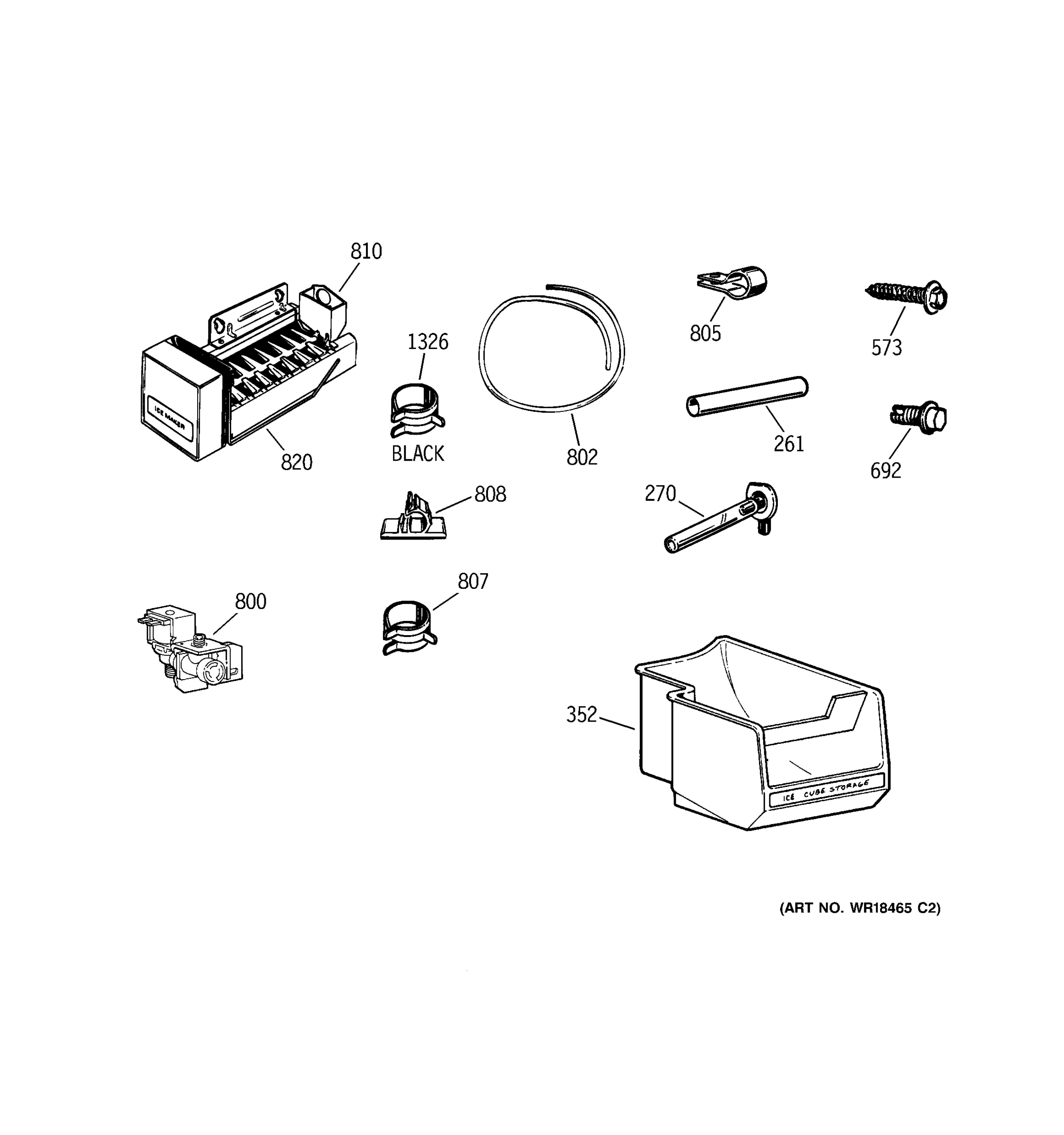 ICE MAKER & ACCESSORIES