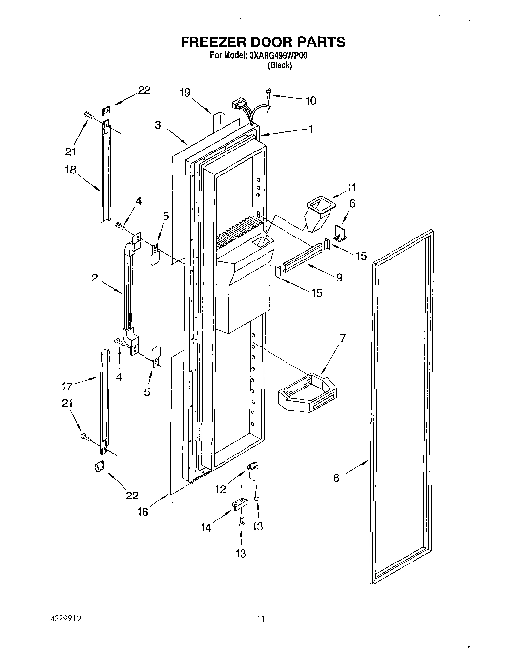 07 - FREEZER DOOR