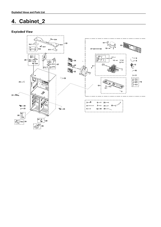 CABINET 2 PARTS