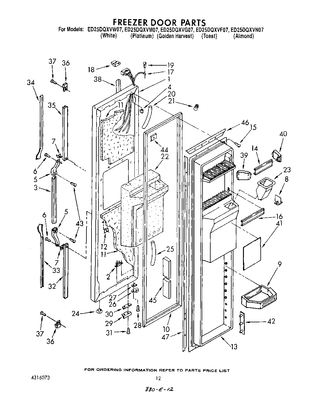 08 - FREEZER DOOR
