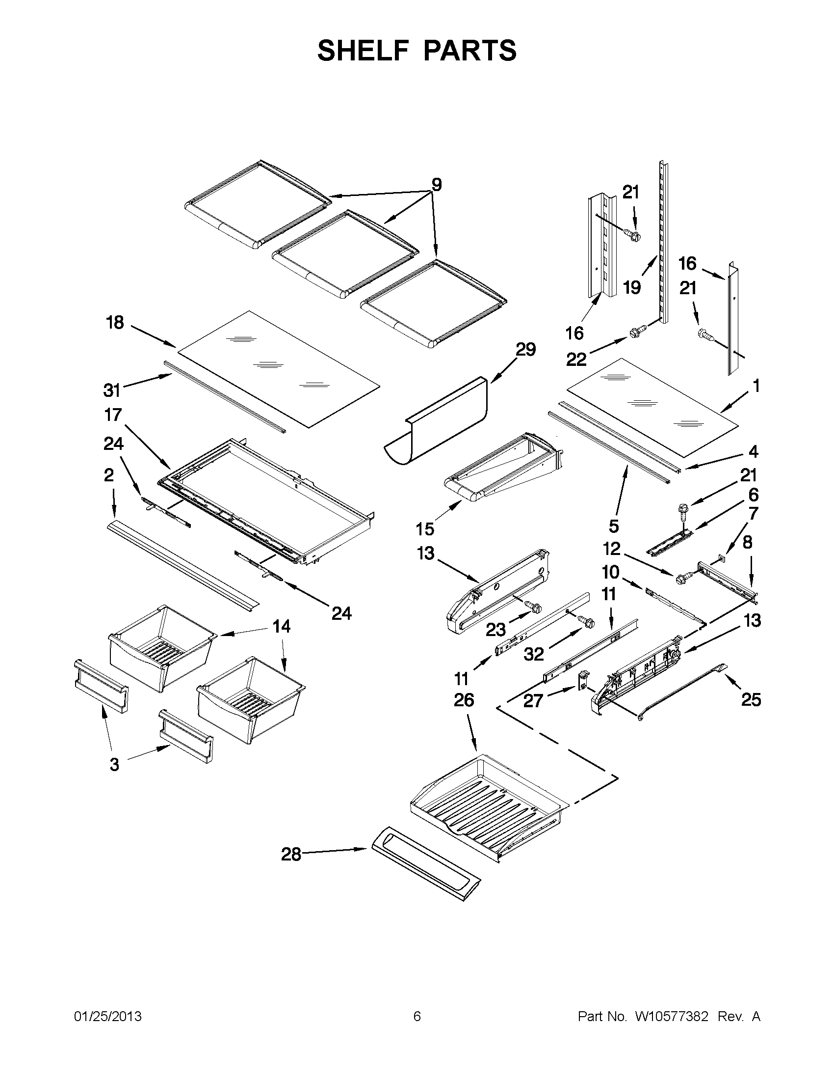 03 - SHELF PARTS
