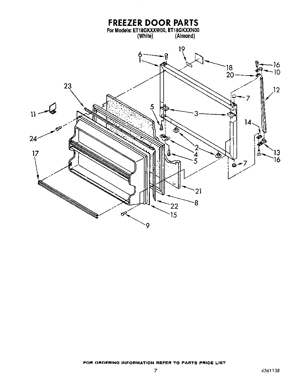 06 - FREEZER DOOR