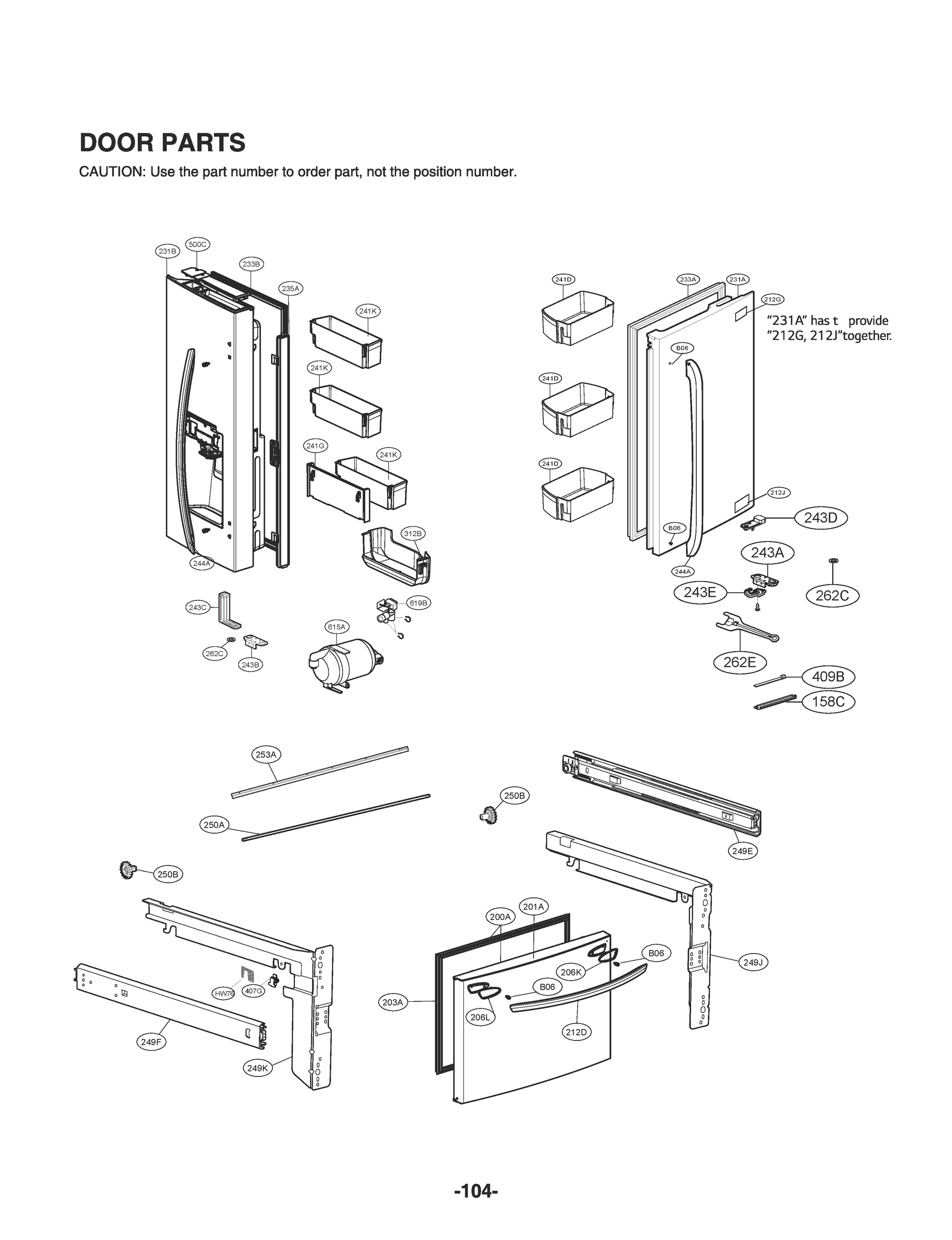 DOOR PARTS