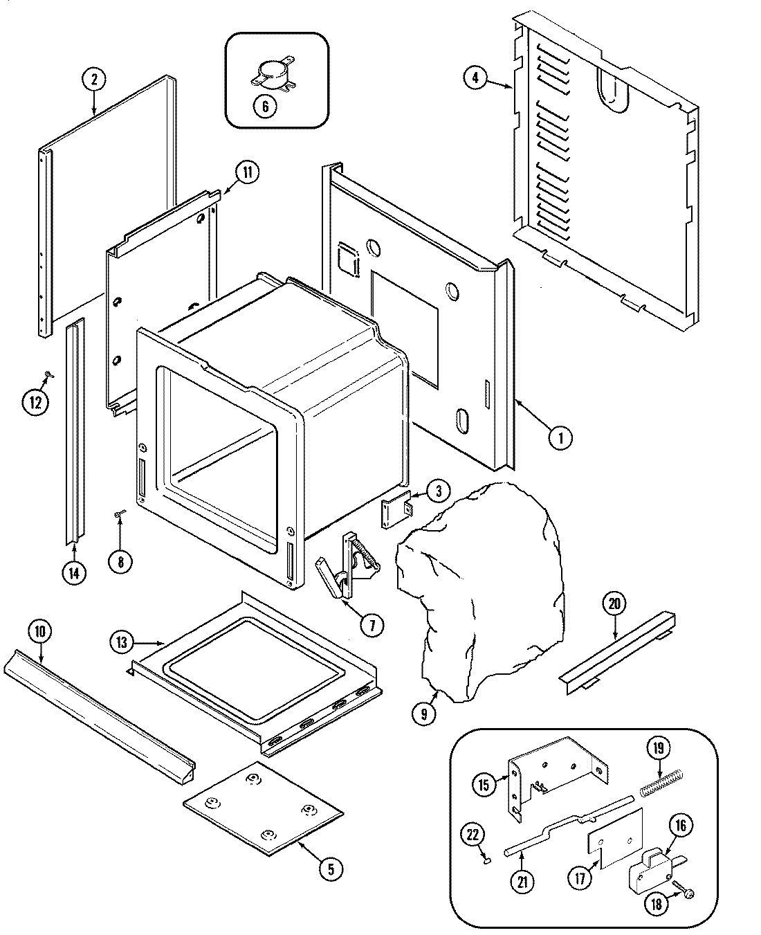 01 - BODY (CWE9000BCM)
