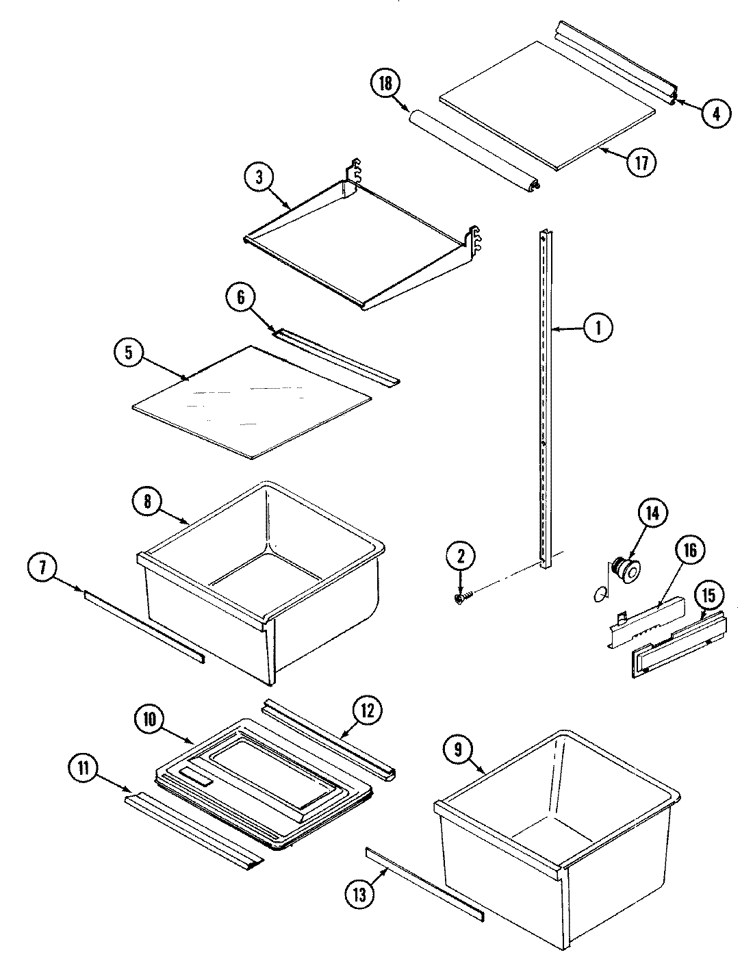 08 - SHELVES & ACCESSORIES