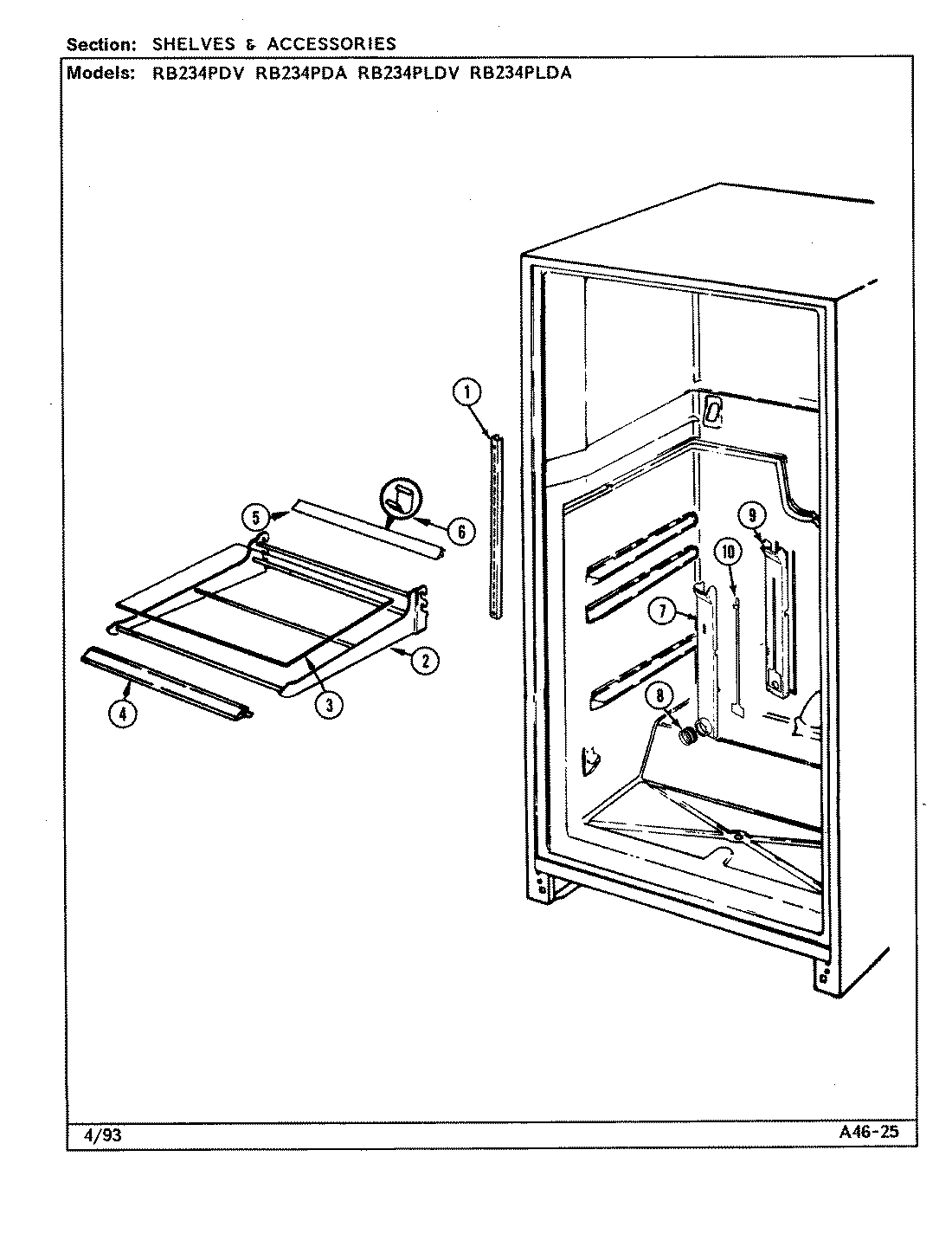 08 - SHELVES & ACCESSORIES