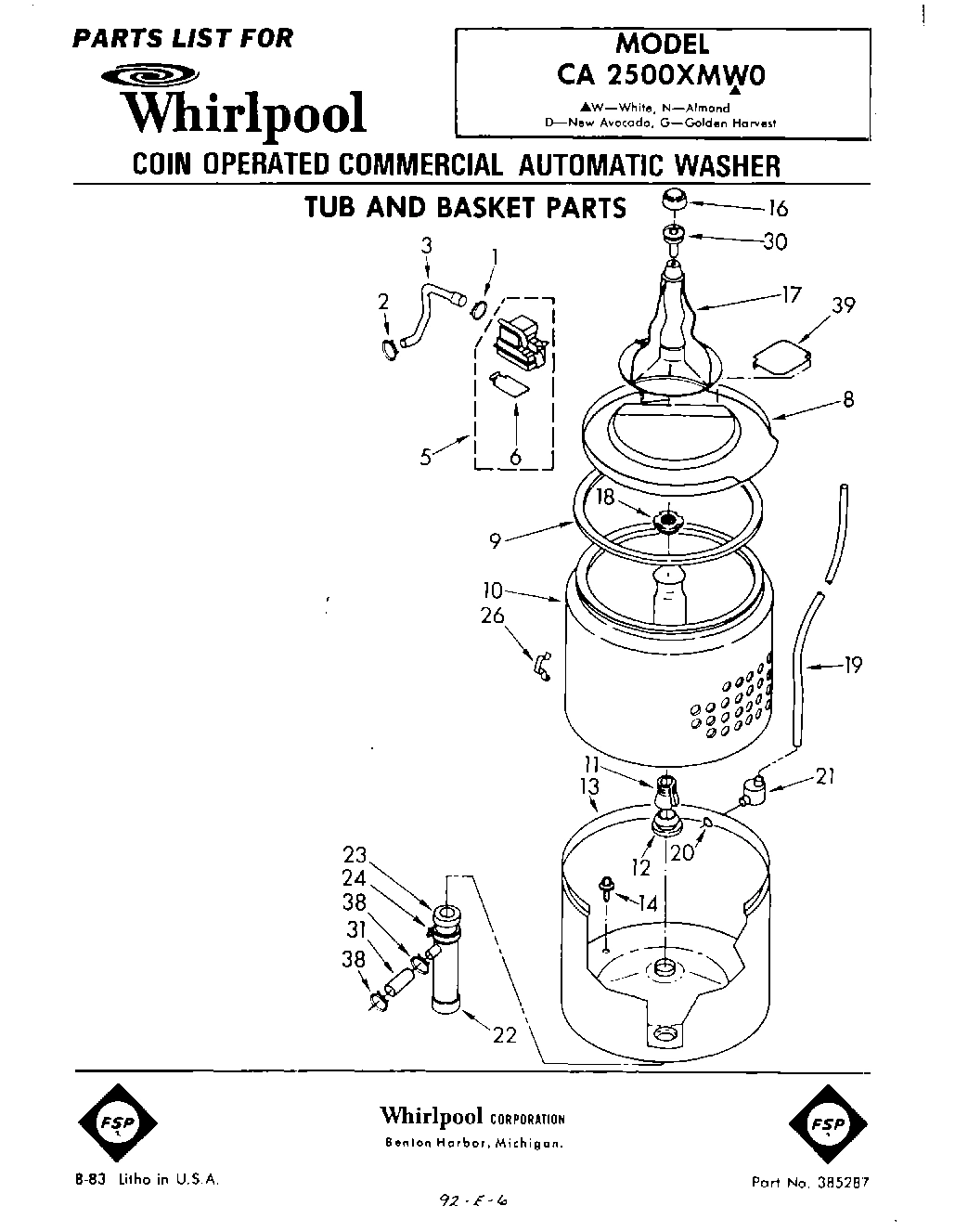 01 - TUB AND BASKET
