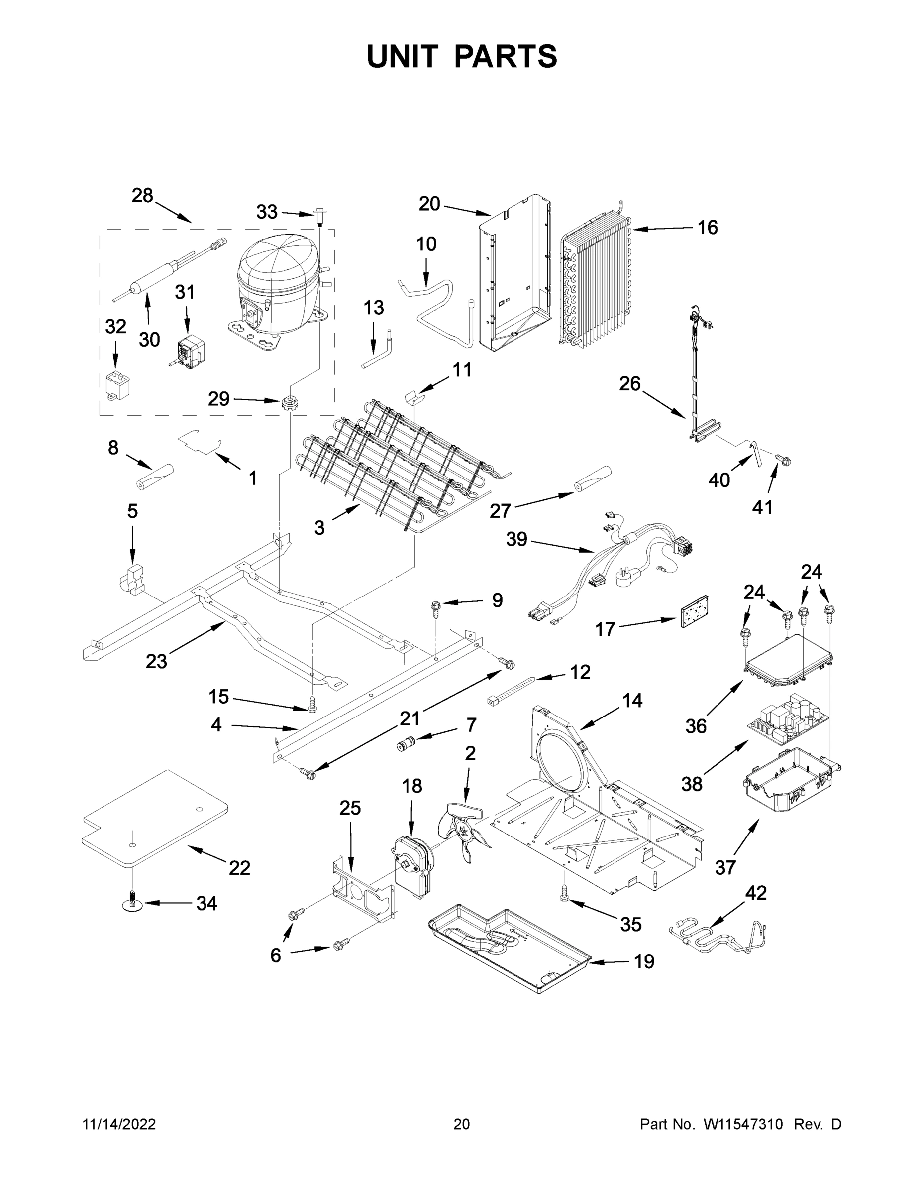 11 - UNIT PARTS