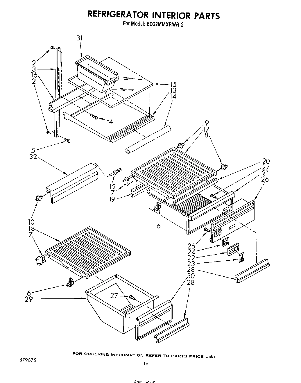 09 - REFRIGERATOR INTERIOR , LIT/OPTIONAL