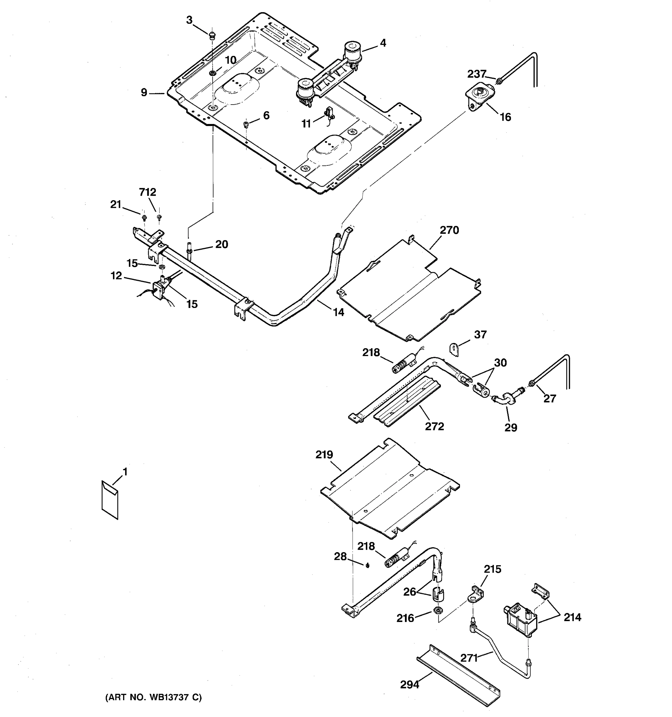 GAS & BURNER PARTS