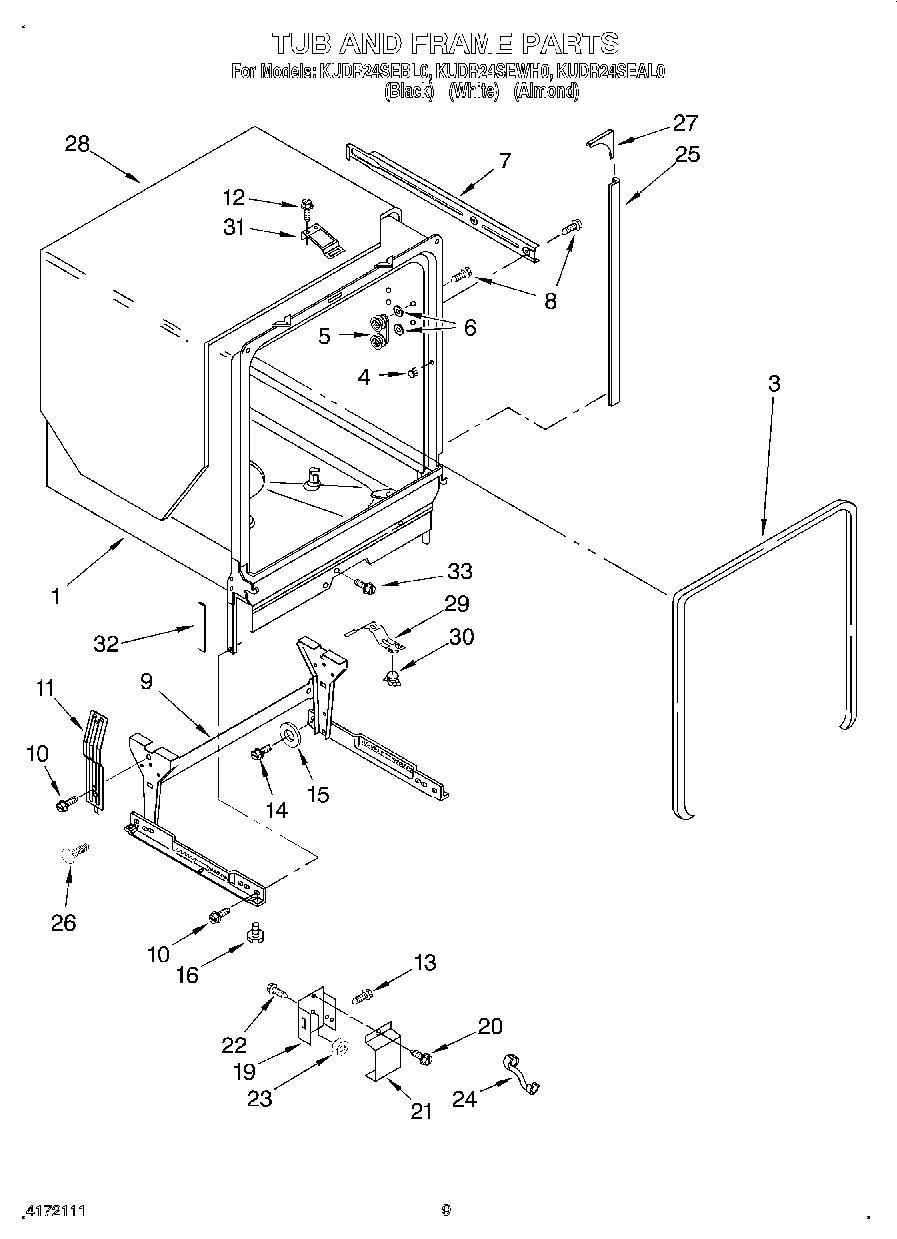 08 - TUB AND FRAME