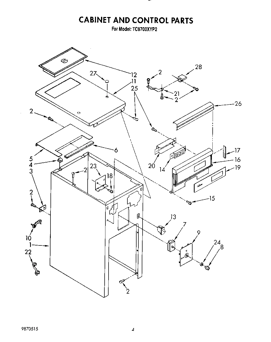 04 - CABINET AND CONTROL