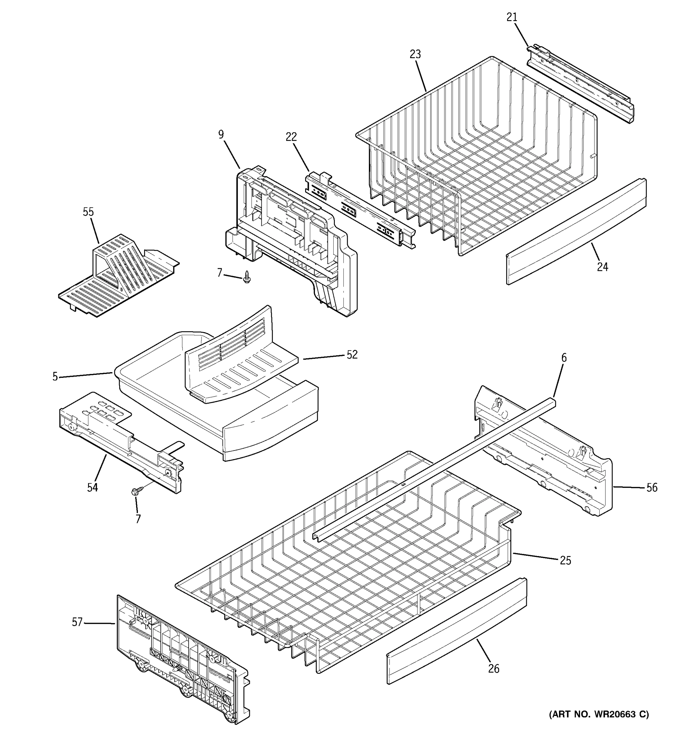 FREEZER SHELVES