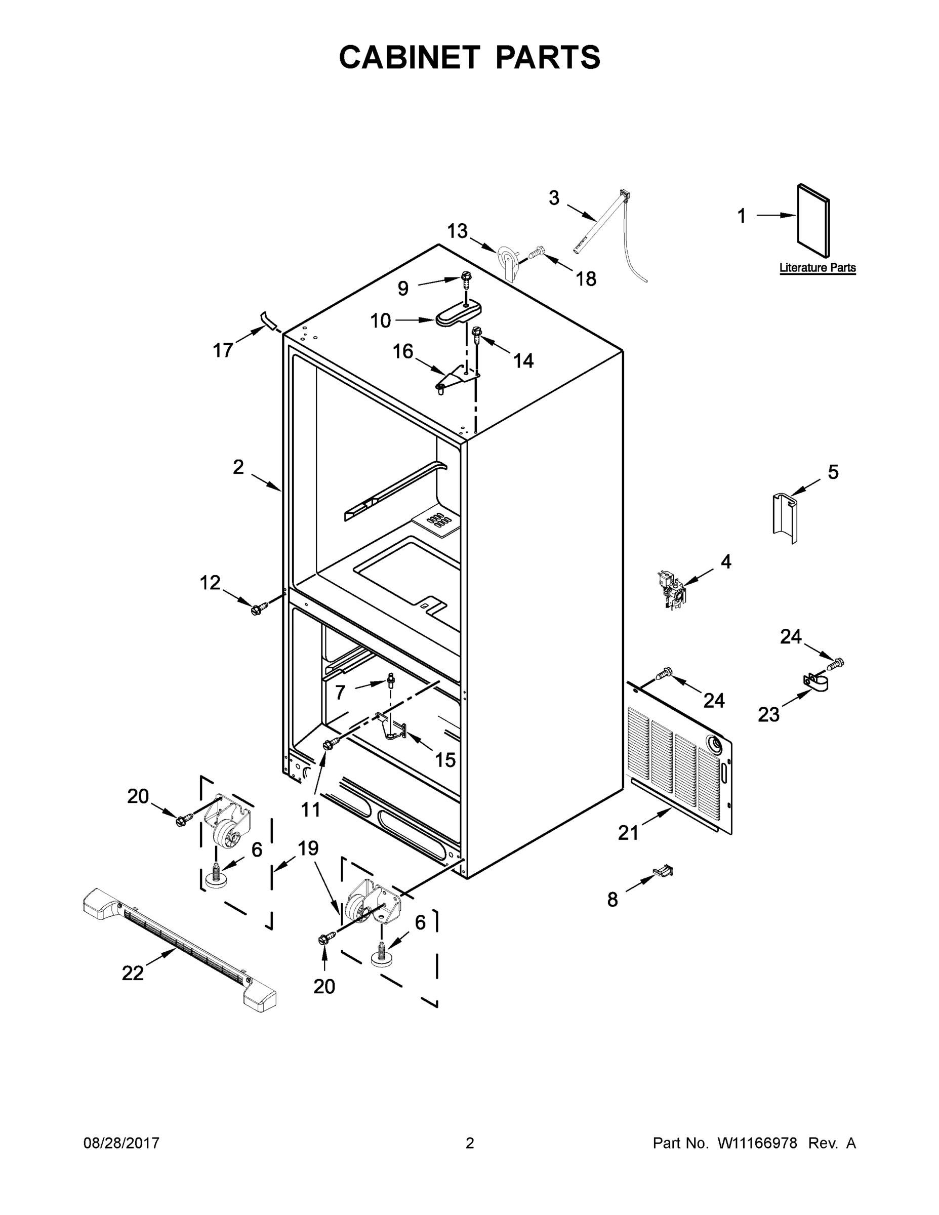 02 - CABINET PARTS