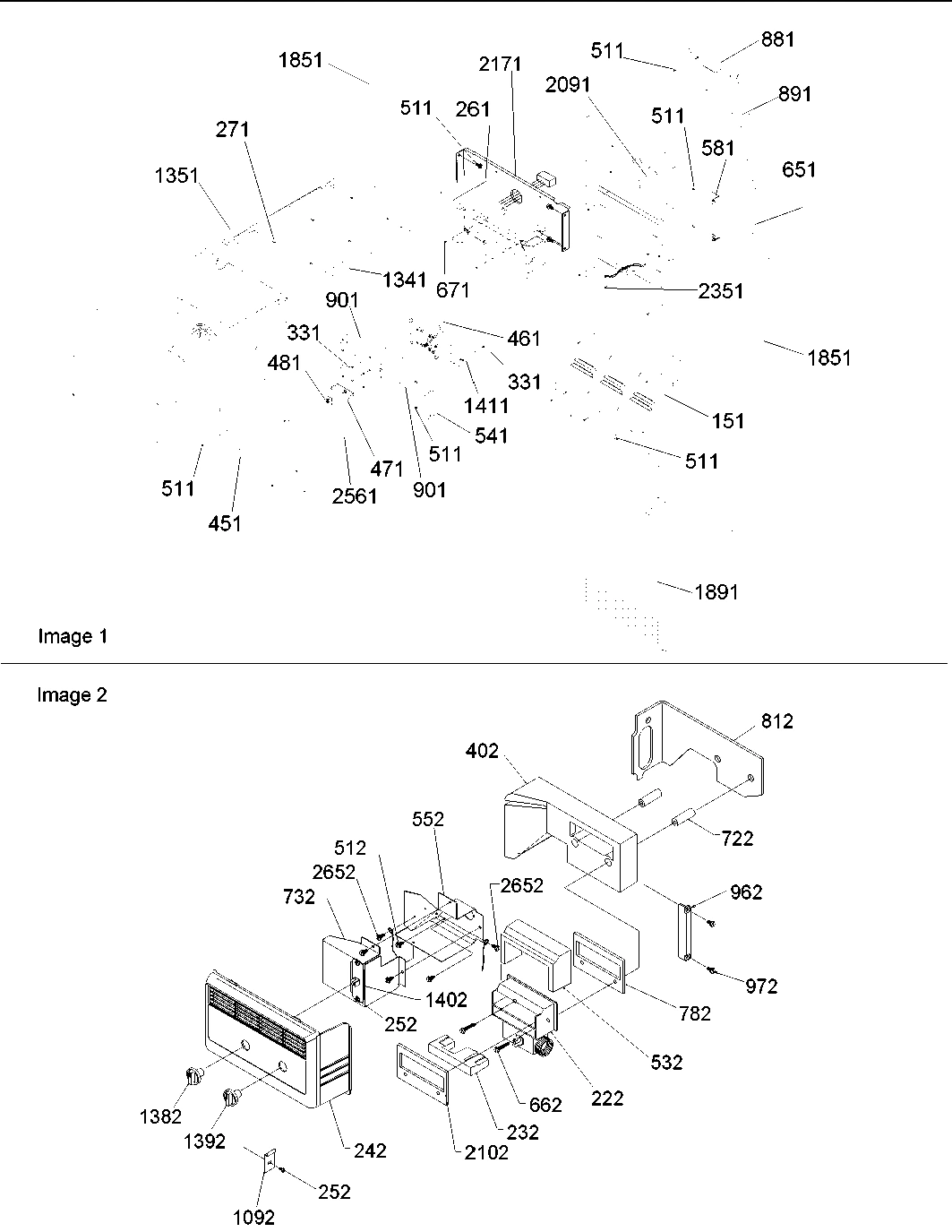 10 - Ice Maker/Control Assy