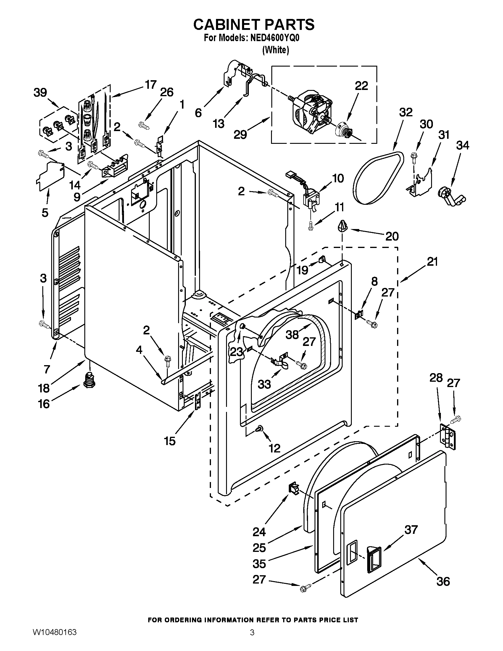 02 - CABINET PARTS
