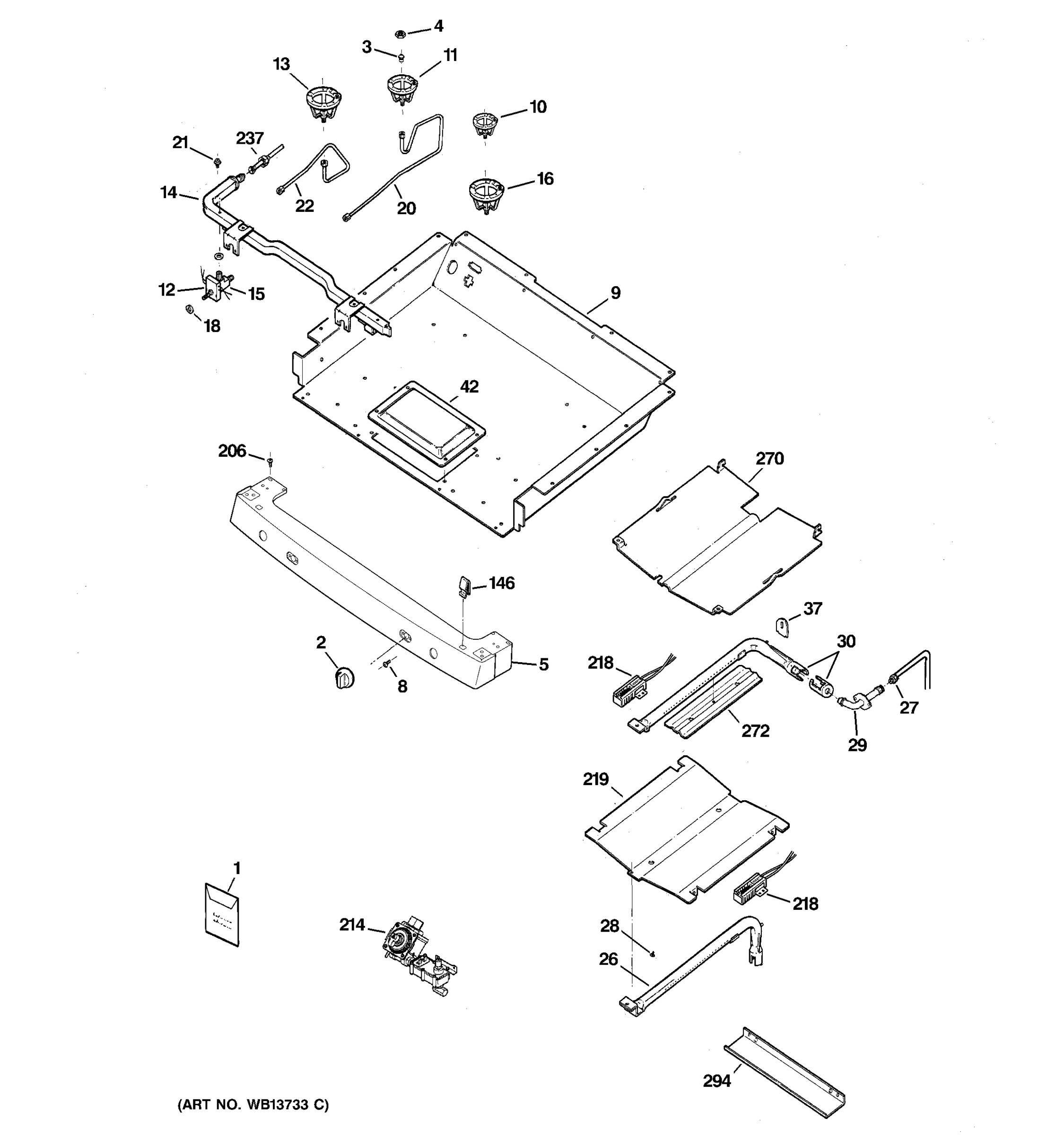 GAS & BURNER PARTS