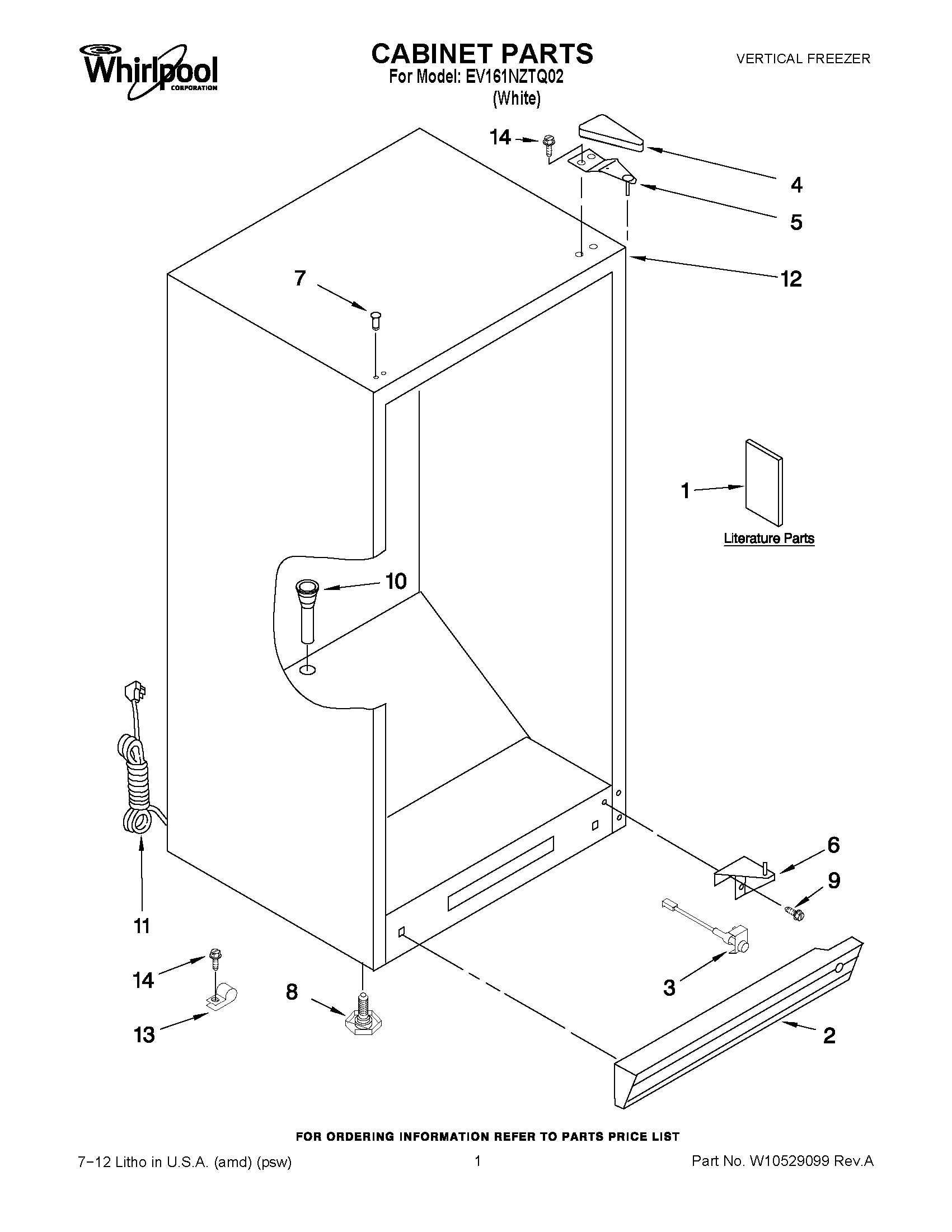 01 - CABINET PARTS