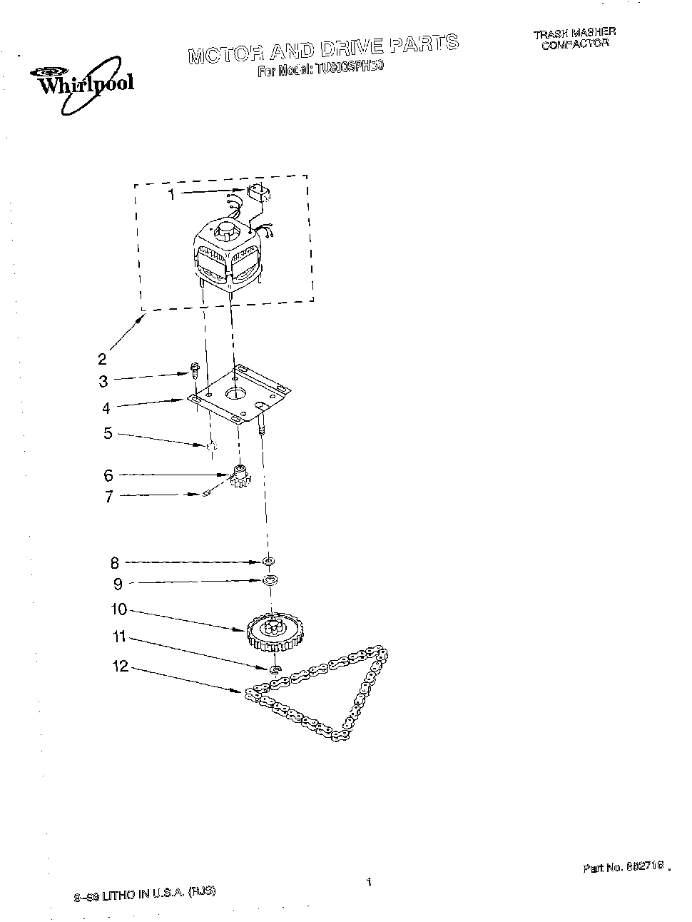 01 - MOTOR AND DRIVE, LIT/OPTIONAL