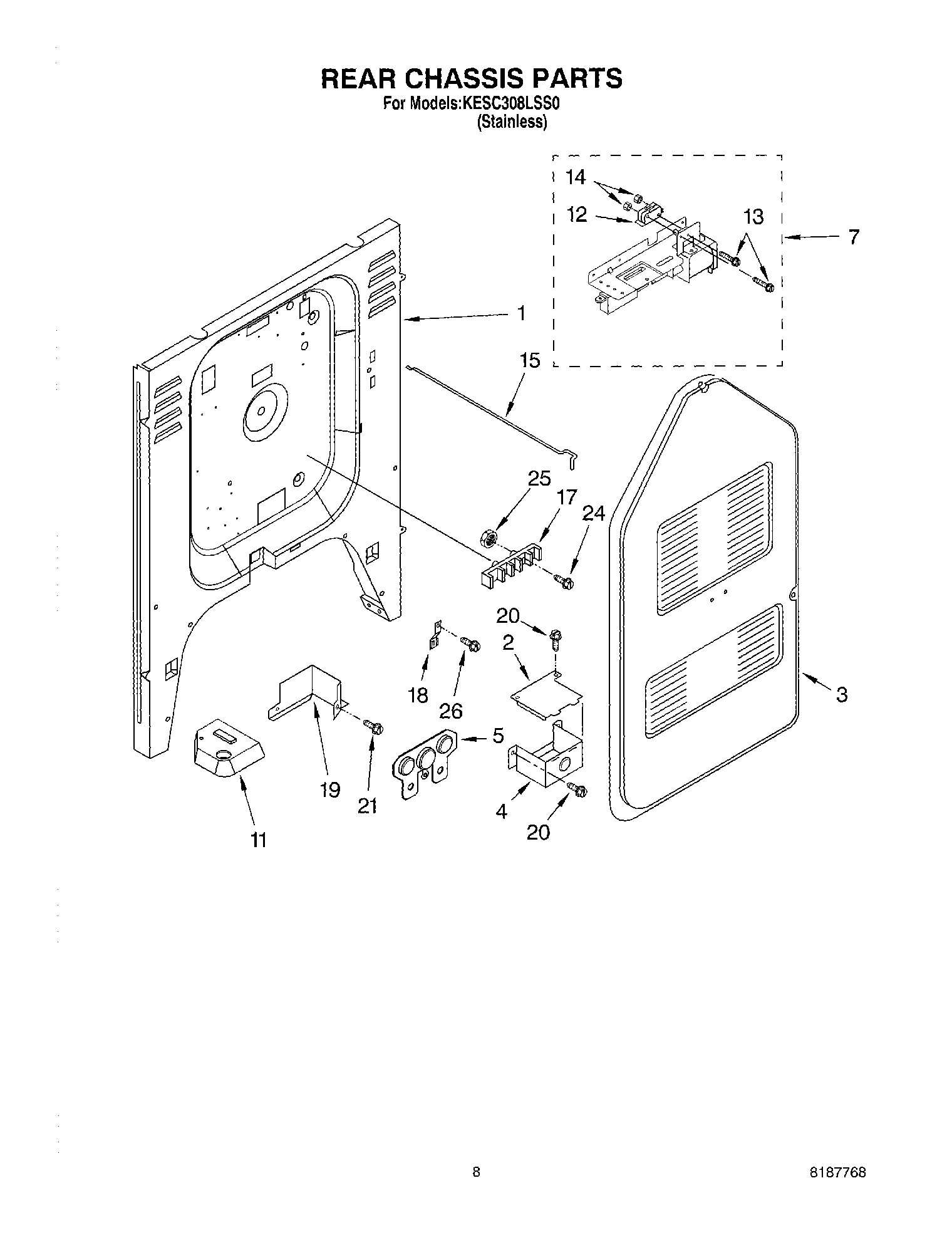 06 - REAR CHASSIS PARTS