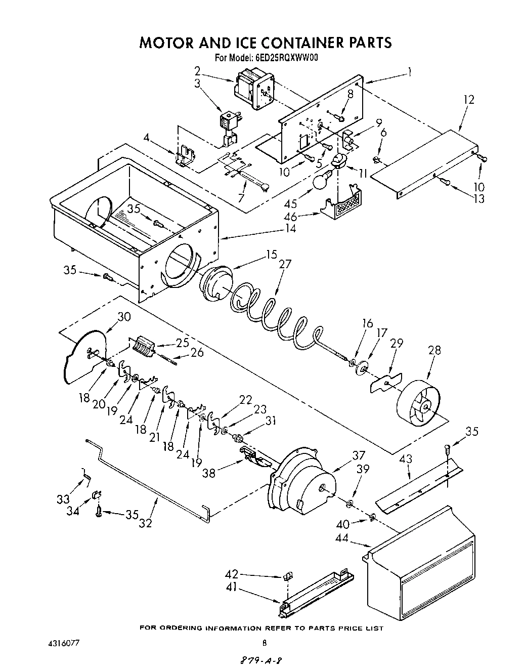 06 - MOTOR AND ICE CONTAINER