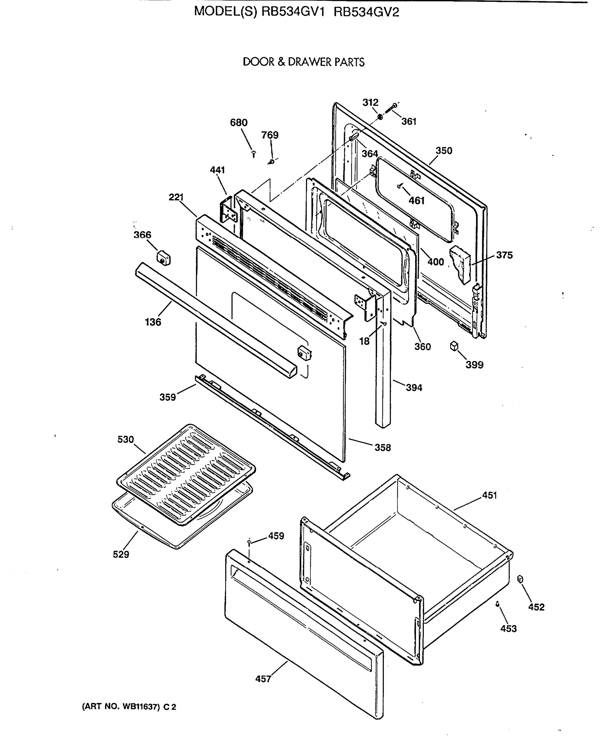 DOOR & DRAWER PARTS