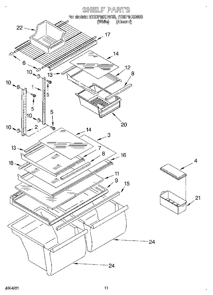 06 - SHELF, LIT/OPTIONAL