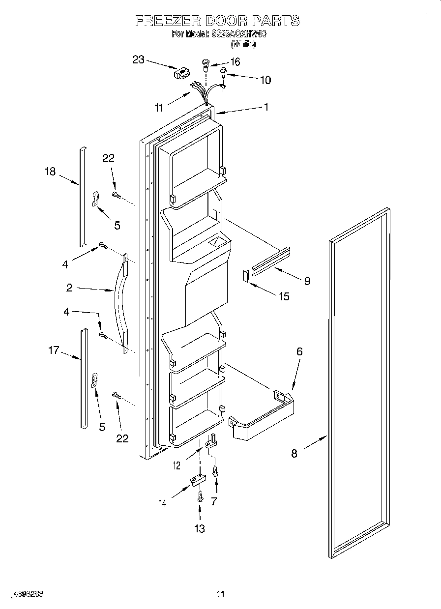 07 - FREEZER DOOR
