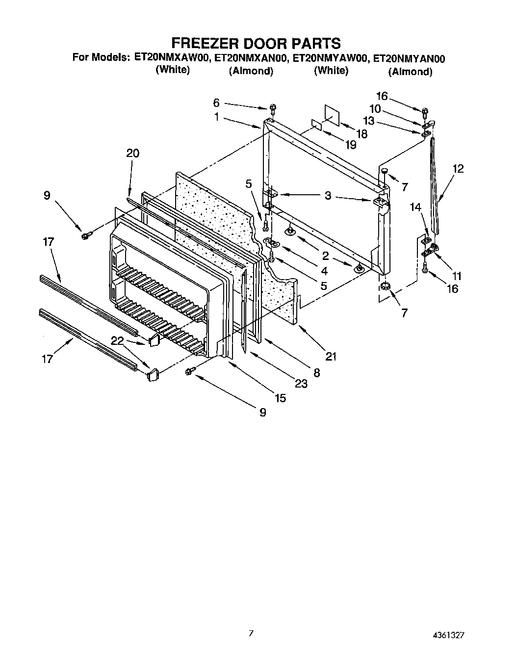 06 - FREEZER DOOR