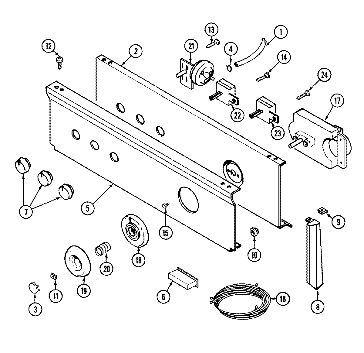 04 - CONTROL PANEL (LAW9304AAM & LAT9304DAM)