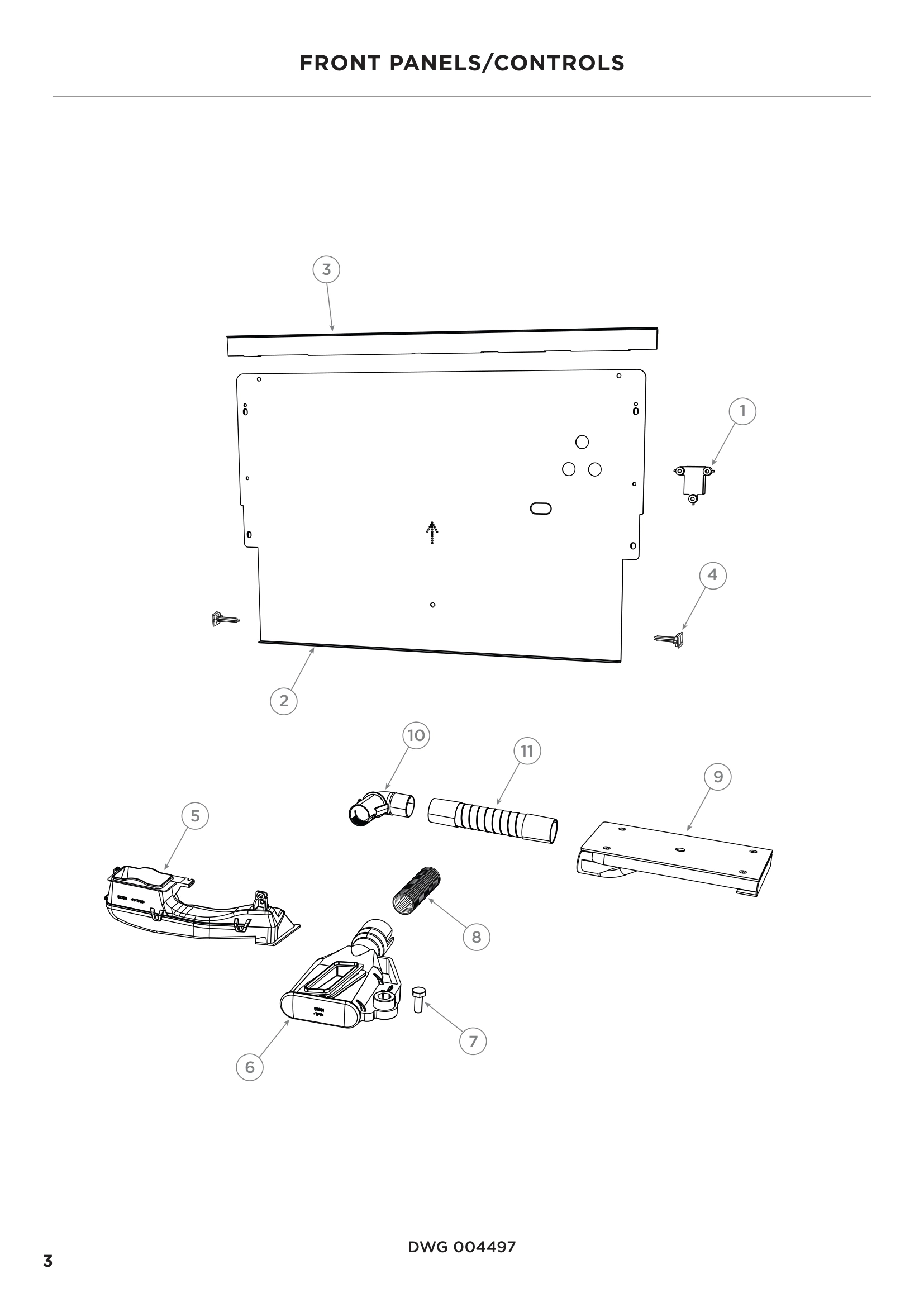 FRONT PANELS/CONTROLS