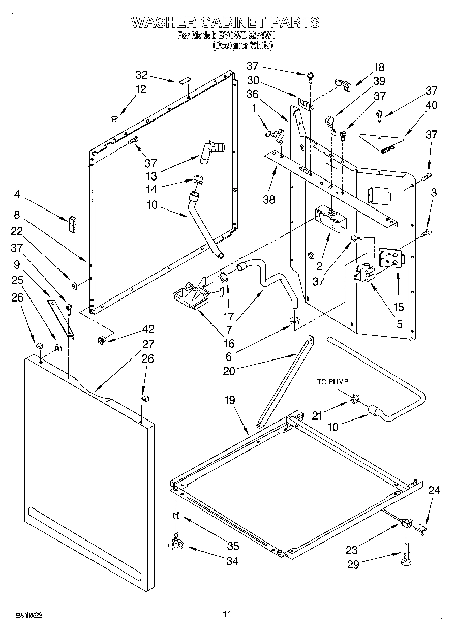 07 - WASHER CABINET