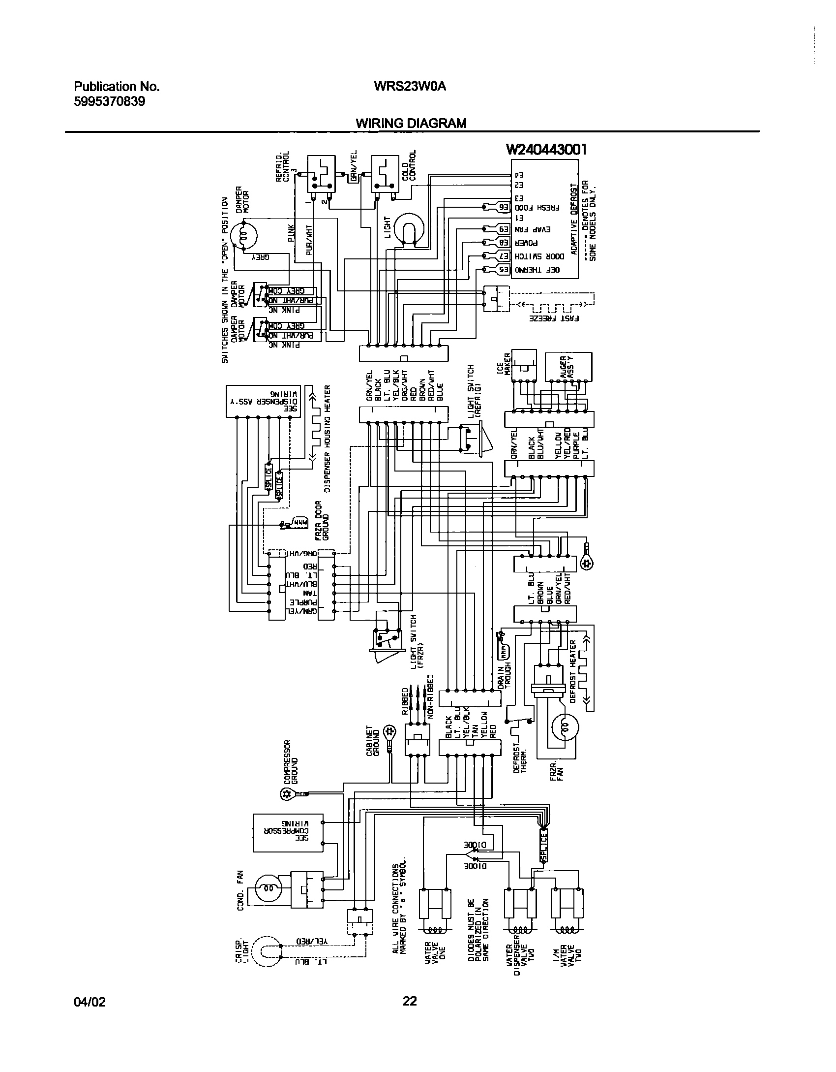 22 - WIRING DIAGRAM