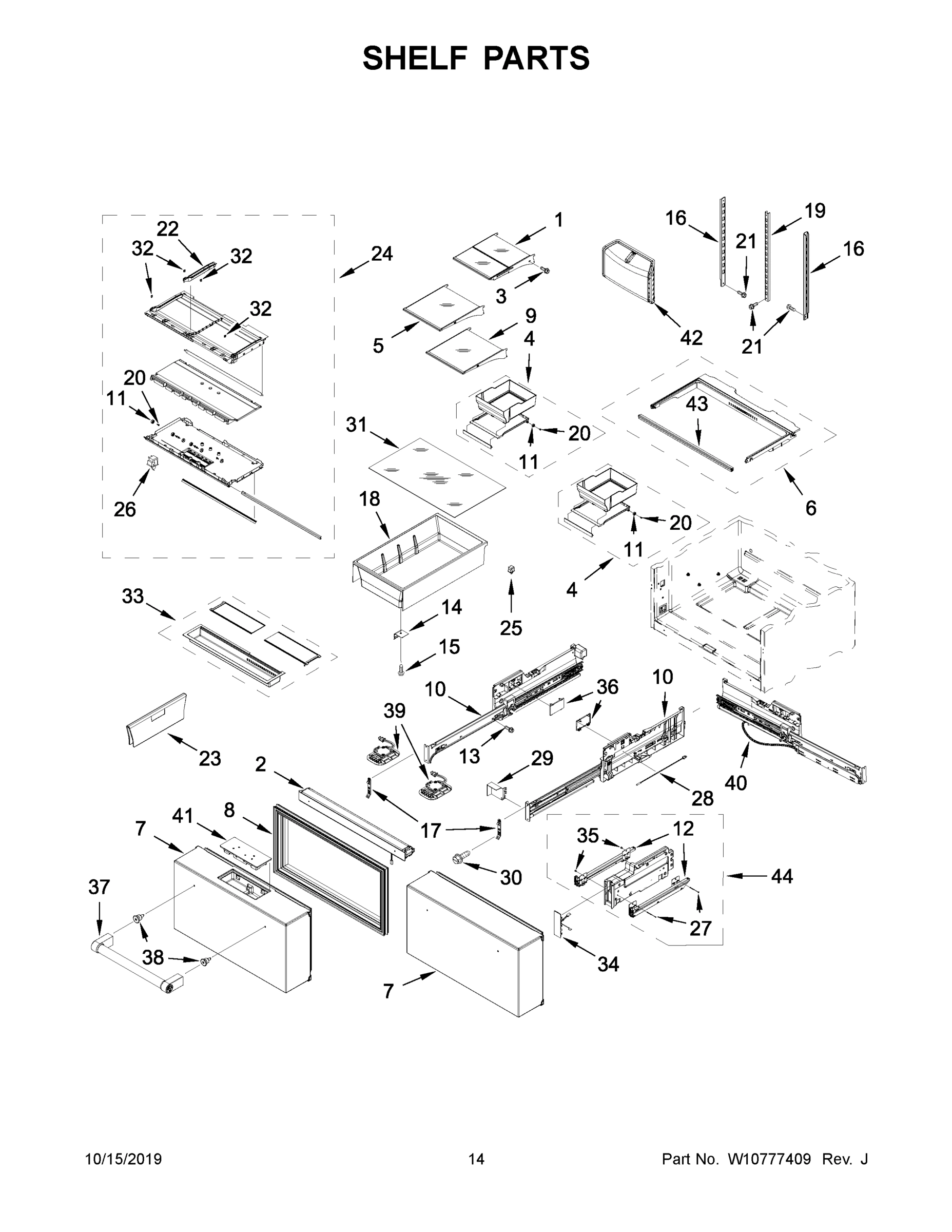 08 - SHELF PARTS