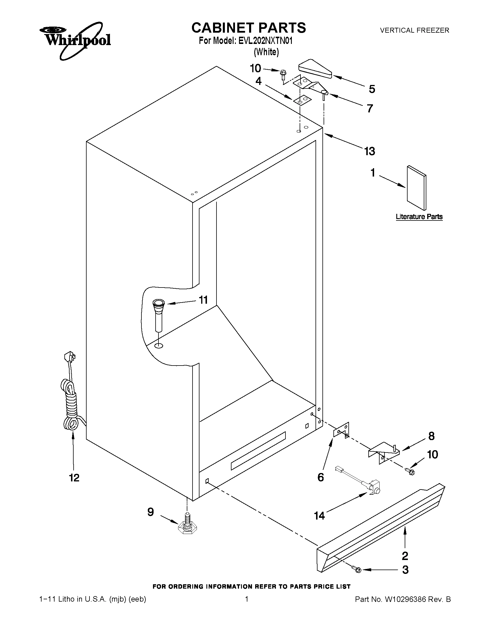 01 - CABINET PARTS
