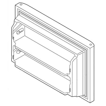 807460041 Frigidaire Refrigerator Freezer Doo