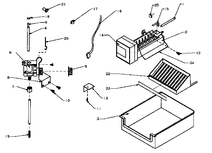 02 - ADD-ON ICE MAKER ASSY