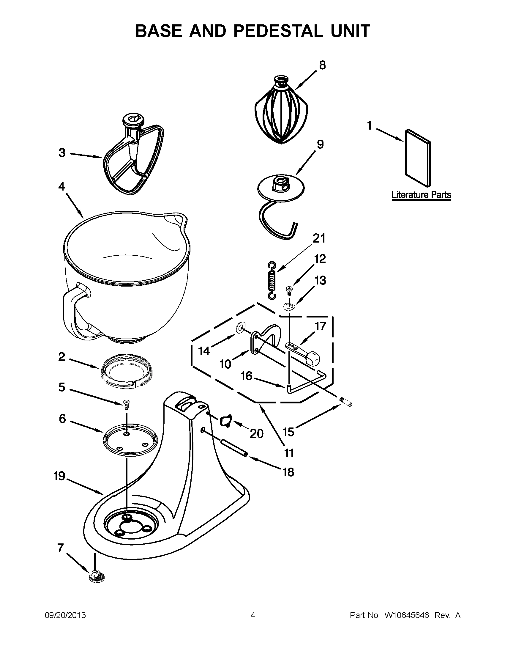 03 - BASE AND PEDESTAL UNIT