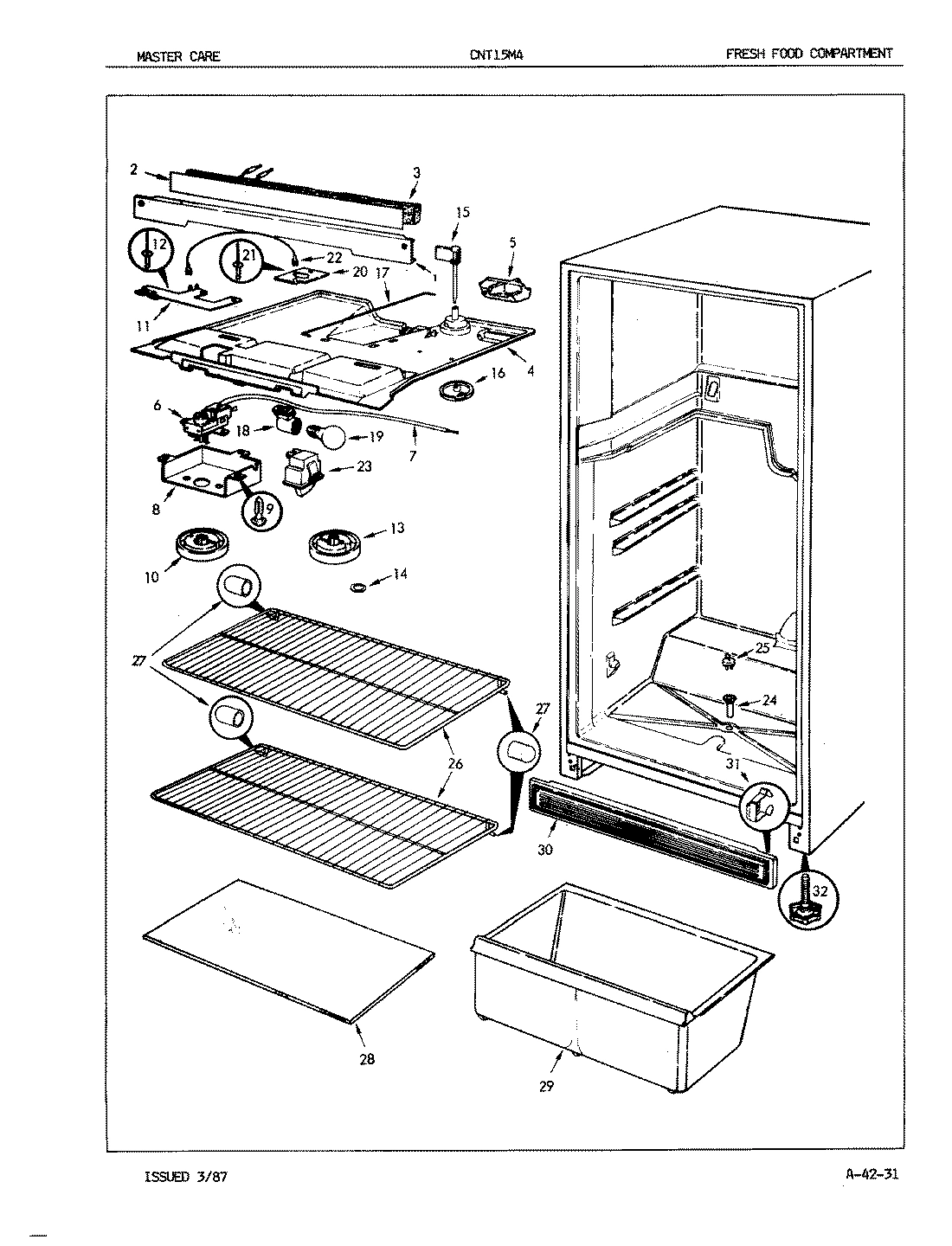 03 - FRESH FOOD COMPARTMENT